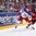 COLOGNE, GERMANY - MAY 20: Russia's Sergei Andronov #11 and Canada's Alex Killorn #71 chase down a loose puck during semifinal round action at the 2017 IIHF Ice Hockey World Championship. (Photo by Andre Ringuette/HHOF-IIHF Images)

